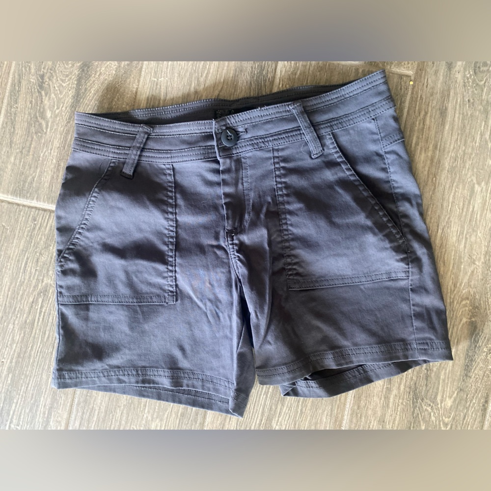 Prana Elle Shorts Shorts- Grey Size 4
